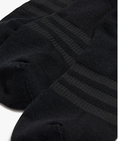 chaussettes de sport tige basse homme - adidas (lot de 3 paires) noir standardF193401_4