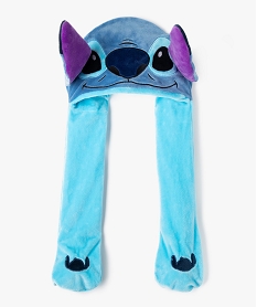 bonnet peluche stitch avec oreilles animees fille - disney bleu standard foulards echarpes et gantsF193701_3