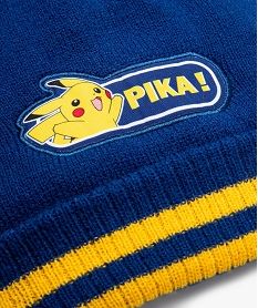 ensemble accessoires hiver garcon (lot de 3) - pokemon bleu standard foulards echarpes et gantsF194701_4