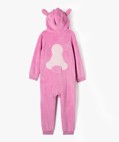 combinaison pyjama a capuche fille - stitch roseF199001_3