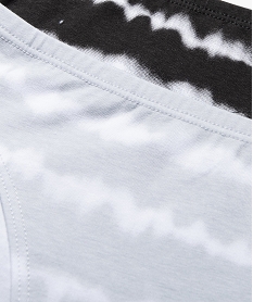 culotte coton stretch tie-and-dye fille (lot de 3) multicoloreF201401_4