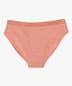culottes unies avec ceinture satinee fille (lot de 3) multicoloreF201601_3