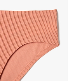culotte en maille cotelee (lot de 2) fille rose sous-vetementsF201701_4