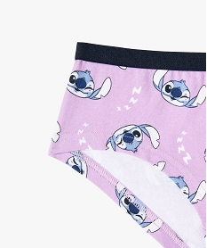shorty motif stitch a large ceinture elastique fille - disney (lot 3) bleuF202301_2