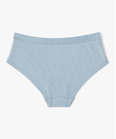 shorties unis avec ceinture satinee fille (lot de 3) multicoloreF202401_3