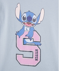 pyjashort oversize imprime stitch fille - disney bleu standardF203301_2