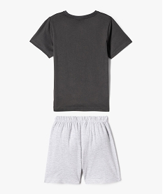 pyjashort avec motif manga garcon - naruto grisF205901_3