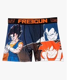 boxer microfibre douce imprime dragon ball z homme - freegun bleu boxers et caleconsF206201_3