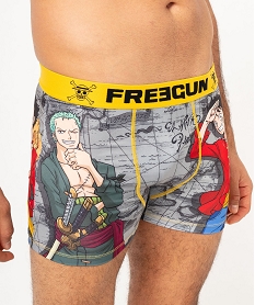 boxer microfibre douce imprimee one piece garcon - freegun gris boxers et caleconsF206301_2