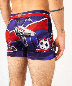 boxer microfibre imprime equipe de france de football homme - freegun bleu boxers et caleconsF206401_3