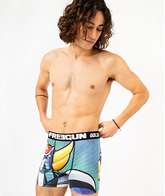 boxer homme microfibre imprime goldorak - freegun vert boxers et caleconsF206701_2