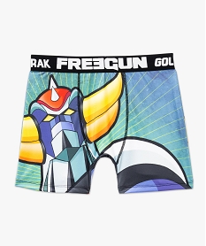 boxer homme microfibre imprime goldorak - freegun vert boxers et caleconsF206701_4