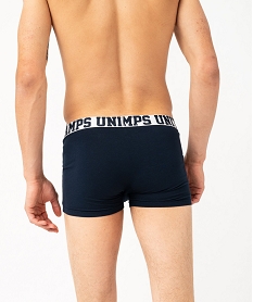 boxer en coton stretch unis homme (lot de 2) - camps united bleu boxers et caleconsF206901_3