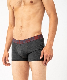 boxer en coton stretch unis homme (lot de 2) - camps united rouge boxers et caleconsF207101_2