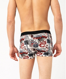 boxer en coton stretch a motifs homme (lot de 2) gris boxers et caleconsF207201_3