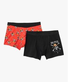 boxers avec motif manga homme (lot de 2) - one piece noir boxers et caleconsF207401_4
