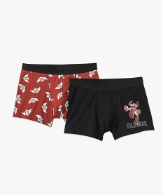 boxers avec motif dessin anime homme (lot de 2) - goldorak noir boxers et caleconsF207501_4