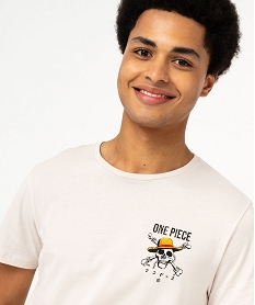 pyjashort en coton imprime homme - one piece beigeF207701_2