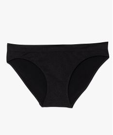 culotte en maille extensible femme noir standard culottesF214101_3