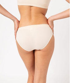 culotte en maille extensible femme rose standard culottesF214301_2