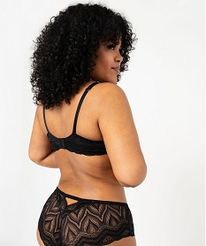 soutien-gorge grande taille emboitant a armatures et coques fines noir sous-vetementsF217701_2