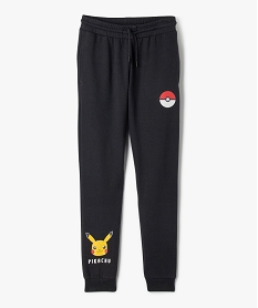 pantalon de sport en molleton imprime pikachu garcon - pokemon bleu pantalonsF218801_1