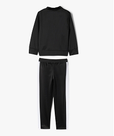 ensemble de jogging 2 pieces garcon noir ensemblesF226301_4