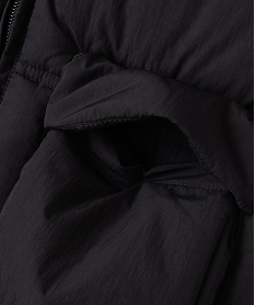 blouson sans manches matelasse avec col montant garcon noir standard blousons et vestesF228301_2