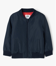 blouson bomber a capuche garcon navy blousons et vestesF228501_4
