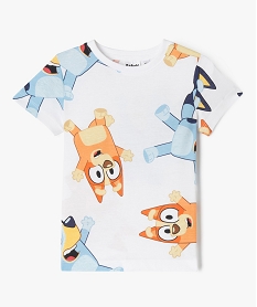 GEMO Tee-shirt manches courtes à motifs chiens garçon - Bluey Imprimé