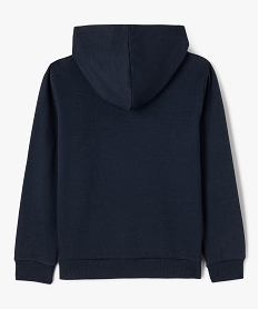 sweat a capuche en molleton doux imprime garcon - among us bleu sweatsF236201_3