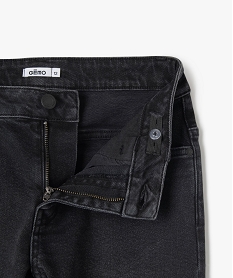 jean regular en coton stretch a taille ajustable garcon bleu jeansF238501_2
