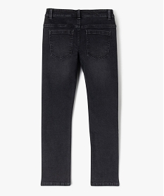 jean regular en coton stretch a taille ajustable garcon bleu jeansF238501_4
