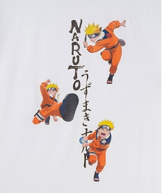 tee-shirt imprime naruto garcon blanc standard tee-shirtsF246701_2