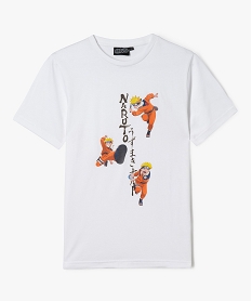 tee-shirt imprime naruto garcon blanc standard tee-shirtsF246701_4