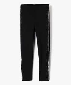 leggings a studs avec interieur chaud fille noirF251101_4