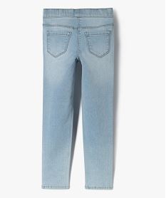 jegging delave avec taille ajustable fille bleu jeansF255501_3