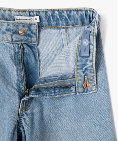 jean wide leg fille - lulucastagnette gris jeansF256601_2