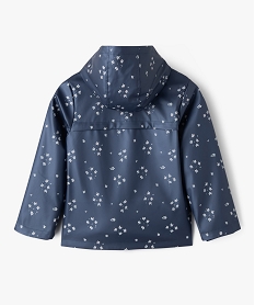 impermeable a capuche et doublure peluche fille - lulucastagnette noir chine vestes manteaux et blousonsF259401_4