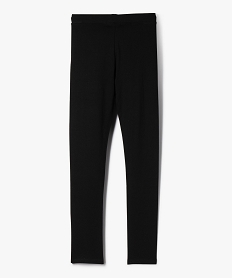 leggings de sport avec inscription sur le cote fille noirF269701_4
