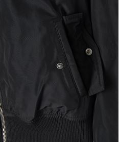 blouson bomber court fille noir standard blousons et vestesF274601_2