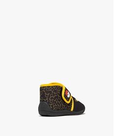 chaussons montants avec motif pikachu garcon- pokemon noir standardF291701_4