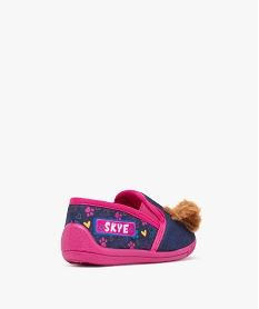 chaussons enveloppants avec motif stella fille - pat patrouille rose standardF291801_4
