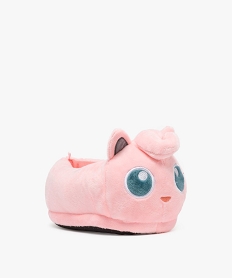 GEMO Chaussons en velours fantaisie Rondoudou fille - Pokémon rose standard