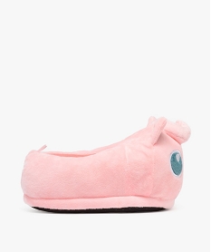 chaussons en velours fantaisie rondoudou fille - pokemon rose standardF292101_2