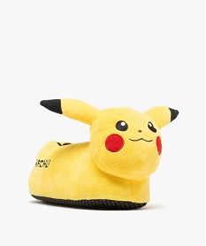 chaussons 3d forme pikachu garcon - pokemon jaune standardF292301_2