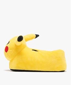 chaussons 3d forme pikachu garcon - pokemon jaune standardF292301_3