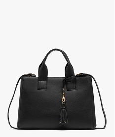 sac a main a double compartiment et bandouliere amovible noir standard sacs a mainF292701_4