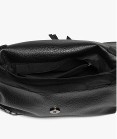 sac a bandouliere graine avec anse en chaine metal noir standard sacs bandouliereF293501_3