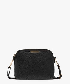 GEMO Sac à main avec bandoulière femme noir standard
